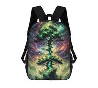 sinyumoney Galactic Tree of Life -13 Mochila De Peluche Con Dibujos Animados, Mochila 3D Para Niños, Bolsa Escolar, Idea De Regalo De Cumpleaños Para Niños Y Niñas 17inch