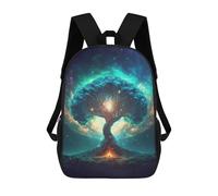 sinyumoney Galactic Tree of Life -3 Mochilas Mochilas Infantiles Mochila Escolar Mochila Escolar Infantil Impresa En 3D Mochilas De Viaje De Moda Para Niños De Primaria Y Secundaria 17inch