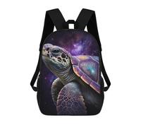 sinyumoney Galactic Turtle Shell Artwork Mochila Escolar Ligera Para Aeropuerto Y Universidad Para Estudiantes, Ideal Para El Campus, Viajes Al Aire Libre Y Deportes 17inch