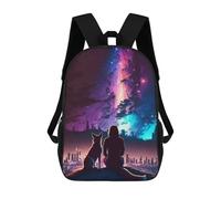 sinyumoney Galactic View Mochila Ligera Para Aeropuerto, Estudiantes Universitarios, Niñas, Niños Y Adolescentes 17inch