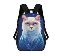 sinyumoney Galactic Whiskered Guardian -1 Mochila Escolar Impresa En 3D Mochila Escolar De Moda Para Niños Mochilas Para Niños Estudiantes De Secundaria 17inch