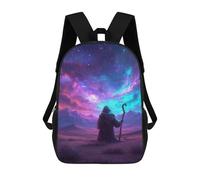 sinyumoney Galactic Wizard's Journey Mochila Grande, Ligera E Informal Para El Campus, Actividades Al Aire Libre, Viajes Y Deportes 17inch