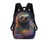 sinyumoney Galaxy Baby Sloth Animal Mochila Escolar Infantil Impresa En 3D Para Niños, Mochila De Viaje De Alta Capacidad, Bolsas Para Libros, Mochila Escolar Infantil 17inch