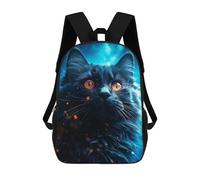 sinyumoney Galaxy Cat Mochila Escolar Resistente Al Agua, Mochila De Viaje, Bolsa Para Computadora - Perfecta Para Viajes, Trabajo Y Uso Diario 17inch