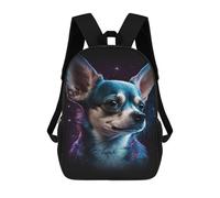 sinyumoney Galaxy Chihuahua Art Print -1 Mochilas Escolares, De Viaje Y Universitarias Para Hombres, Mujeres Y Adolescentes 17inch