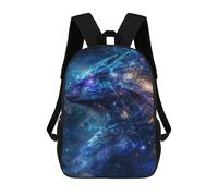 sinyumoney Galaxy Dragon Overlord Mochila Escolar Para Niños De 17 Pulgadas, Mochila Informal De Viaje Para Niños Y Niñas, Mochila De Gran Capacidad Para El Día A Día 17inch