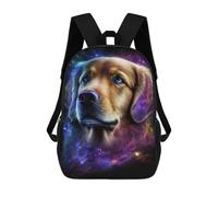 sinyumoney Galaxy Golden Retriever Art Print -2 Mochila Escolar Ligera Para Aeropuerto Y Universidad Para Estudiantes. Mochila Para La Escuela/trabajo/viajes 17inch