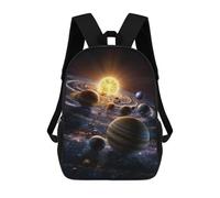 sinyumoney Galaxy Planets Space Art Mochila Escolar Ligera Para Aeropuerto Y Universidad Para Estudiantes. Mochila Para La Escuela/trabajo/viajes 17inch