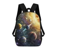 sinyumoney Galaxy Planets Space Artwork Mochila Escolar Resistente Al Agua, Mochila Escolar De Negocios Para Hombres/mujeres 17inch
