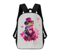 sinyumoney Gangster Frog Funny Mochila Escolar, De Negocios, Resistente, Para Portátil, Para Camping, Aventuras Al Aire Libre Y Viajes Diarios 17inch