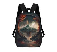 sinyumoney Gate Over The Water Mochila Escolar Resistente Al Agua, Mochila De Viaje, Bolsa Para Computadora Para Niñas, Niños Y Adolescentes 17inch