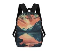 sinyumoney Gates of The Arctic National Park Mochila Escolar De Moda Para Estudiantes, Adecuada Para Niños Y Niñas, Mochila Informal Para Viajes Al Aire Libre, Esencial Para El Día A Día 17inch