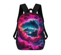 sinyumoney Gateway to The Cosmos Mochila Escolar Para Niños Con Impresión 3D, Mochila Moderna Para Niños Y Niñas, Mochila Informal Para Estudiantes. 17inch