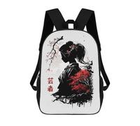 sinyumoney Geisha Girl Mochila Escolar Para Niños Con Impresión 3D, Mochila Moderna Para Niños Y Niñas, Mochila Informal Para Estudiantes. 17inch