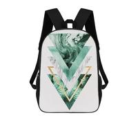 sinyumoney Geometric And Floral 2 Mochilas Para Niños Y Estudiantes, Mochilas Escolares Impresas En 3D, Mochilas Para Estudiantes De Primaria Y Secundaria Para Niños Y Niñas 17inch