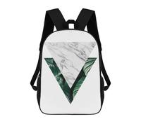 sinyumoney Geometric And Floral 6 Mochilas Para Niños Mochila Escolar Mochila Escolar Impresa En 3D Para Niños Estudiantes De Primaria Y Secundaria 17inch