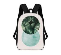 sinyumoney Geometric And Floral 7 Mochila Infantil, Mochila Escolar Impresa En 3D, Mochila Para Niños Y Niñas, Mochila Escolar Ajustable Para La Escuela Primaria 17inch