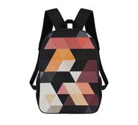 sinyumoney Geometric Art 5 Mochila Escolar Mochila Para Niños Impresa En 3D Mochilas Infantiles Para Niños Y Niñas Mochilas Escolares Mochilas De Viaje Para Niños 17inch