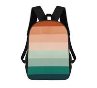 sinyumoney Geometric Collage E Mochila Escolar Infantil Impresa En 3D Para Niños, Mochilas De Viaje, Bolsas Para Libros Para Niños Estudiantes De Primaria 17inch