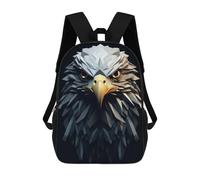 sinyumoney Geometric Eagle Animation Mochila Escolar, De Negocios, Resistente, Para Portátil, Para Camping, Aventuras Al Aire Libre Y Viajes Diarios 17inch