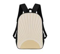 sinyumoney Geometric Lines VII Mochila Impresa En 3D Para Niños, Mochila Escolar, Mochilas De Viaje Para Niños, Bolsas De Libros De Alta Capacidad, Mochila Infantil 17inch