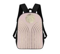 sinyumoney Geometric Modern Art 4 Mochilas Para Niños Y Estudiantes, Mochilas Escolares Impresas En 3D, Mochilas Para Estudiantes De Primaria Y Secundaria Para Niños Y Niñas 17inch