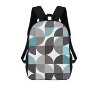 sinyumoney Geometric Set Mochilas Mochilas Infantiles Mochila Escolar Mochila Escolar Infantil Impresa En 3D Mochilas De Viaje De Moda Para Niños De Primaria Y Secundaria 17inch