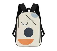 sinyumoney Geometric Shapes 04 Mochila Escolar Impresa En 3D Mochilas Informales Para Niños Mochila Escolar Impresa En 3D Para Niños De Primaria Y Secundaria 17inch