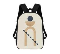 sinyumoney Geometric Shapes K Mochilas Infantiles Escolares Impresas En 3D, Mochilas Para Niños, Mochilas De Viaje Para Niños Y Niñas, Mochilas Escolares Para Niños 17inch