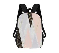 sinyumoney Geometric Shapes XI Mochila Escolar Infantil Impresa En 3D Para Niños, Mochilas De Viaje De Alta Capacidad, Bolsas Para Libros, Mochila Escolar Infantil 17inch