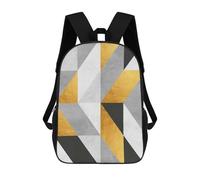 sinyumoney Geometric Textures IX Mochila Infantil De Moda Divertida Mochila Escolar Para Niños Y Adolescentes Con Impresión 3D Para Niños 17inch