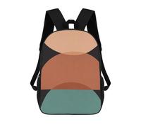 sinyumoney Geometry And Minimalist 3 Mochila Infantil, Mochila Escolar Infantil, Mochilas Escolares Impresas En 3D Para Niños Y Estudiantes Adolescentes 17inch