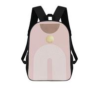 sinyumoney Geometry And Minimalist 5 Mochila Escolar Infantil Impresa En 3D Mochila De Viaje De Alta Capacidad Bolsas Para Libros Mochila Infantil 17inch