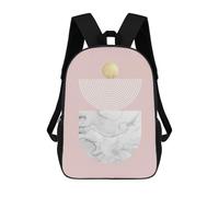 sinyumoney Geometry And Minimalist 9 Mochila Infantil De Moda Divertida Mochila Escolar Para Niños Y Adolescentes Con Impresión 3D Para Niños 17inch