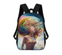 sinyumoney Get Lost Mochila Escolar Infantil Estampada Para Adultos Y Niños, Mochila De Viaje Para El Día A Día 17inch