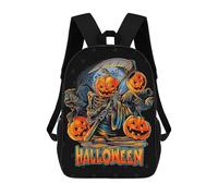 sinyumoney Ghost Pumpkin Mochilas Para Niños Mochila Escolar Mochila Escolar Impresa En 3D Para Niños Estudiantes De Primaria Y Secundaria 17inch