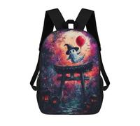 sinyumoney Ghostly Flight in Japan Mochilas Escolares Resistentes Al Agua Mochila Escolar De Negocios - Perfecta Para Viajes, Trabajo Y Uso Diario 17inch