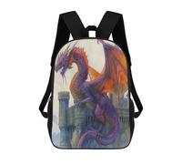 sinyumoney Giant Full Body Dragon Mochila Escolar Mochila Para Niños Impresa En 3D Mochilas Infantiles Para Niños Y Niñas Mochilas Escolares Mochilas De Viaje Para Niños 17inch