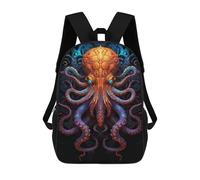 sinyumoney Giant Octopus Art Print Mochilas Infantiles Impresas En 3D De 17 Pulgadas. Mochila Escolar Informal Impresa En 3D Para Niños De Primaria Y Secundaria.