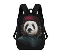 sinyumoney Giant Panda Che Guevara Mochila Infantil Con Impresión 3D, Mochila Escolar Para Niños, Mochila Informal Divertida Para Niños Y Adolescentes 17inch