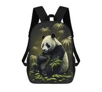 sinyumoney Giant Panda in Bamboo Forest Mochila Escolar Impresa En 3D Mochilas Informales Para Niños Mochila Escolar Impresa En 3D Para Niños De Primaria Y Secundaria 17inch