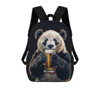 sinyumoney Giant Panda Mochila Escolar Resistente Al Agua Para Computadora, Ideal Para Campus, Actividades Al Aire Libre, Viajes Y Deportes 17inch