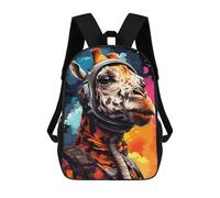 sinyumoney Giraffe Astronaut Space Art-4 Mochilas Escolares, De Viaje Y Universitarias Para La Escuela/trabajo/viajes 17inch