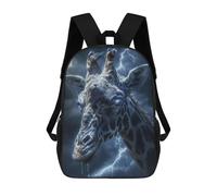 sinyumoney Giraffe Fairy Tale Fantasy Mochilas Impresas En 3D 17inch Mochila Escolar Infantil Para Exteriores, Mochila Informal De Día, Bolsas De Viaje Informales Para Estudiantes De Secundaria