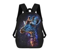 sinyumoney Giraffe Galaxy Art Print Mochila Escolar, Mochila De Viaje Para La Universidad, Mochilas Para Niñas Y Adolescentes 17inch