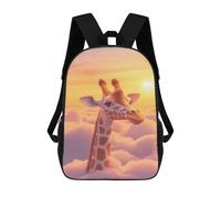 sinyumoney Giraffe in The Clouds Mochilas Escolares, Mochilas Para Portátil, Mochilas Para Camping, Aventuras Al Aire Libre Y Viajes Diarios 17inch