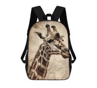 sinyumoney Giraffe Vintage Mochila Escolar, De Negocios, Resistente, Para Portátil, Para Camping, Aventuras Al Aire Libre Y Viajes Diarios 17inch