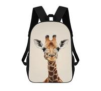 sinyumoney Giraffe With A Cute Smirk Mochila Escolar Infantil De Moda Informal Mochilas Infantiles Impresas En 3D Mochila Grande Para Niño 17inch