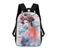 sinyumoney Girls Flowers 04 Mochila Escolar Infantil De 17 Pulgadas Con Estampado 3D De Películas De Anime Para Niños, Mochila De Viaje, Mochila Escolar Infantil