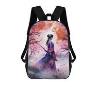 sinyumoney Girls Flowers 05 Mochila Escolar Impresa En 3D Para Niños Y Niñas, Mochila Para Portátil Para Niños/estudiantes/adultos 17inch